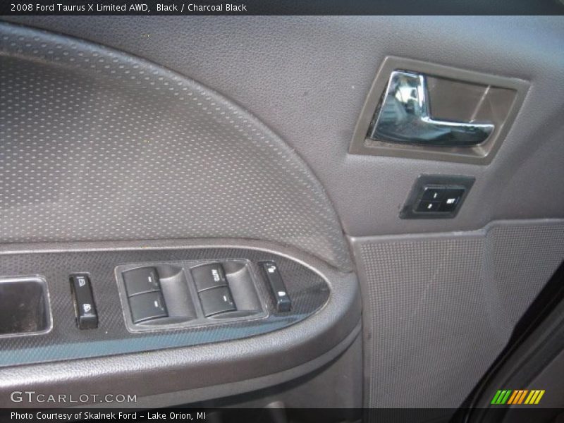 Black / Charcoal Black 2008 Ford Taurus X Limited AWD