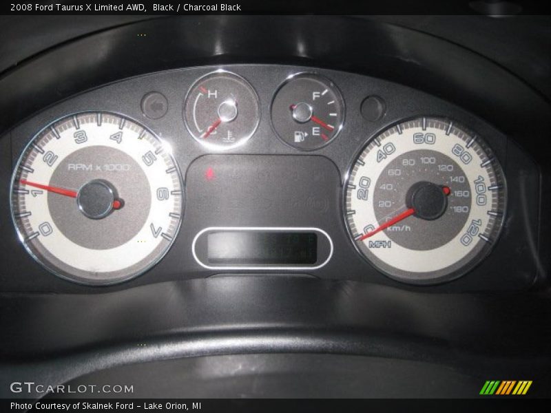Black / Charcoal Black 2008 Ford Taurus X Limited AWD