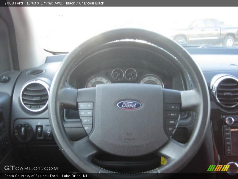 Black / Charcoal Black 2008 Ford Taurus X Limited AWD