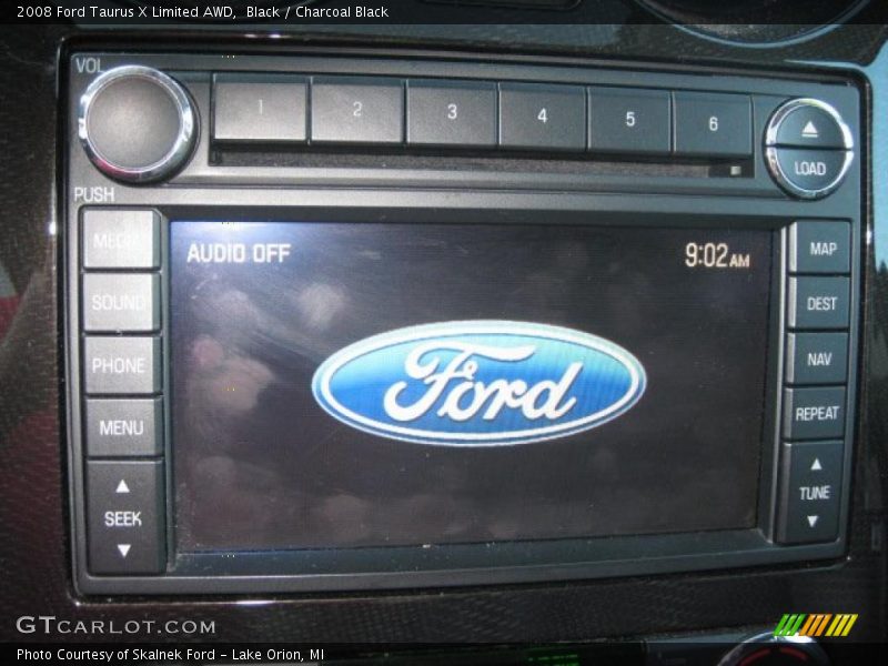 Black / Charcoal Black 2008 Ford Taurus X Limited AWD