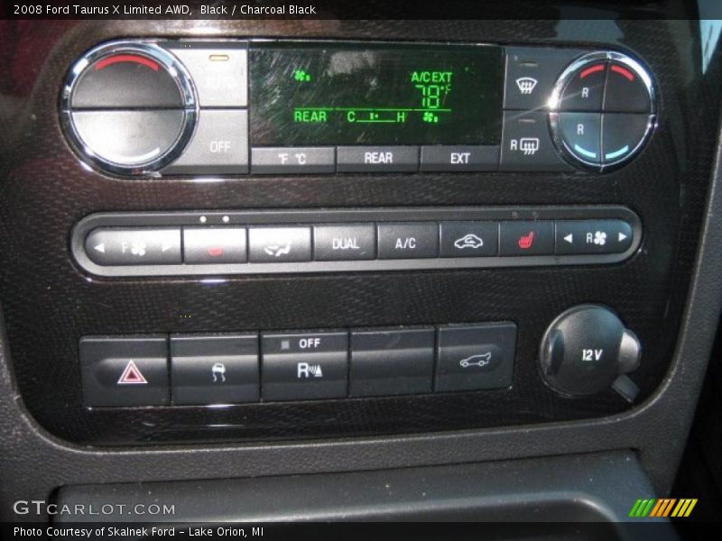 Black / Charcoal Black 2008 Ford Taurus X Limited AWD
