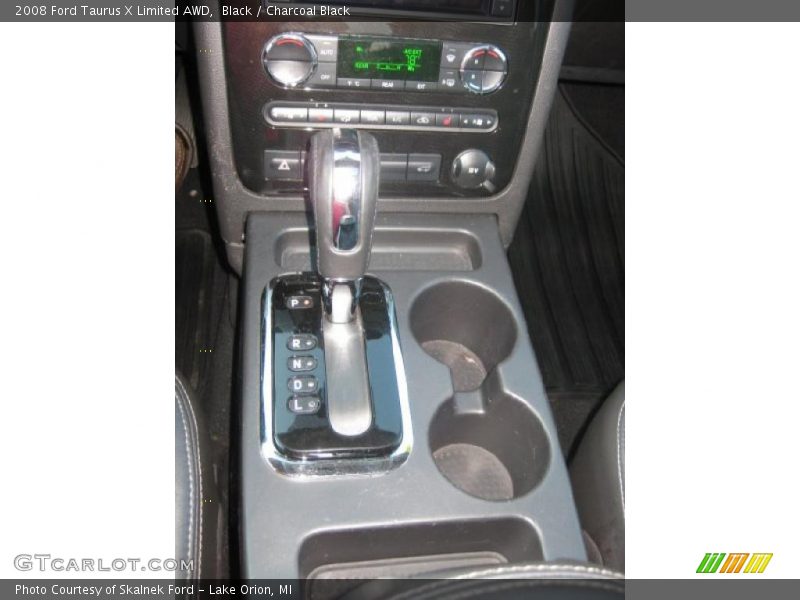 Black / Charcoal Black 2008 Ford Taurus X Limited AWD