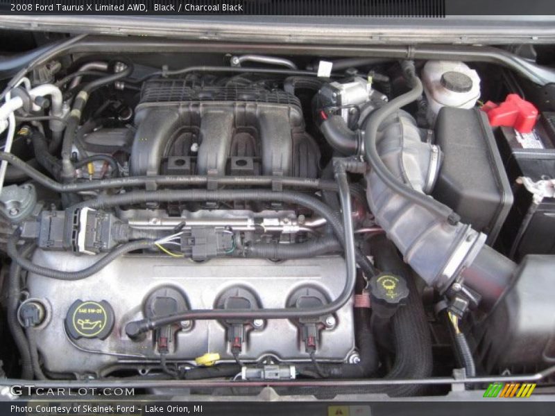 Black / Charcoal Black 2008 Ford Taurus X Limited AWD