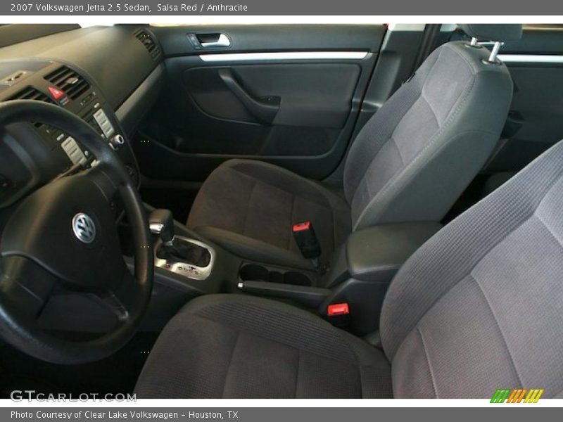 Salsa Red / Anthracite 2007 Volkswagen Jetta 2.5 Sedan