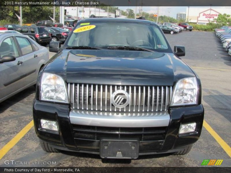 Black / Charcoal Black 2007 Mercury Mountaineer AWD