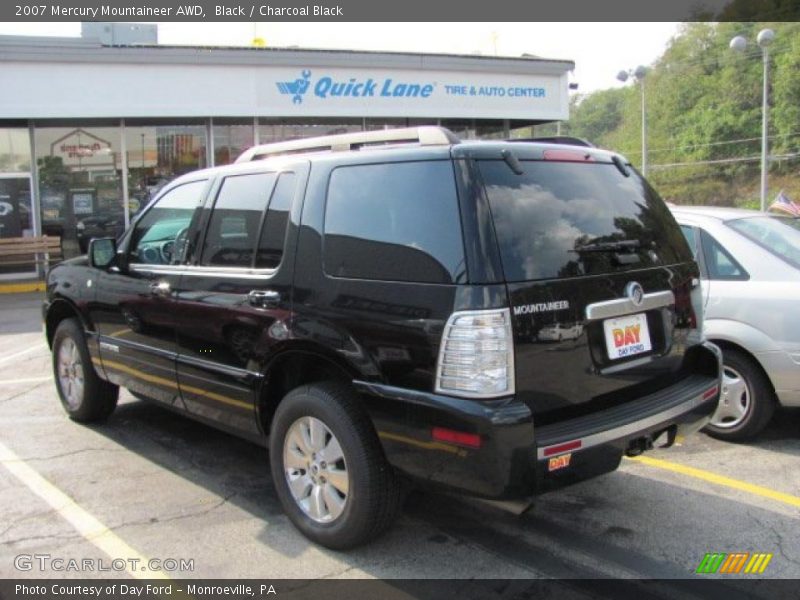 Black / Charcoal Black 2007 Mercury Mountaineer AWD