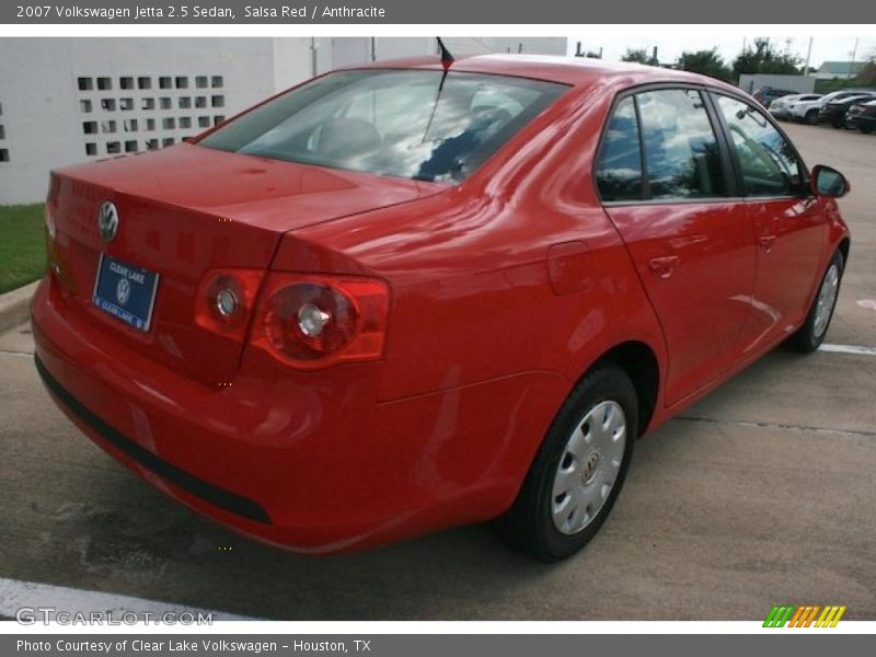 Salsa Red / Anthracite 2007 Volkswagen Jetta 2.5 Sedan