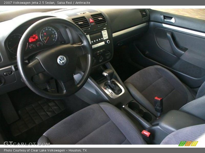 Salsa Red / Anthracite 2007 Volkswagen Jetta 2.5 Sedan