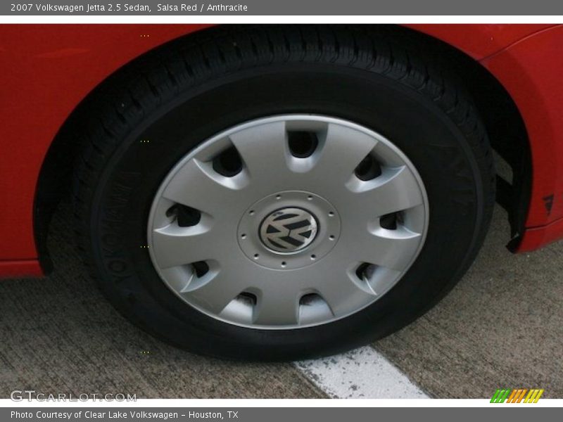 Salsa Red / Anthracite 2007 Volkswagen Jetta 2.5 Sedan