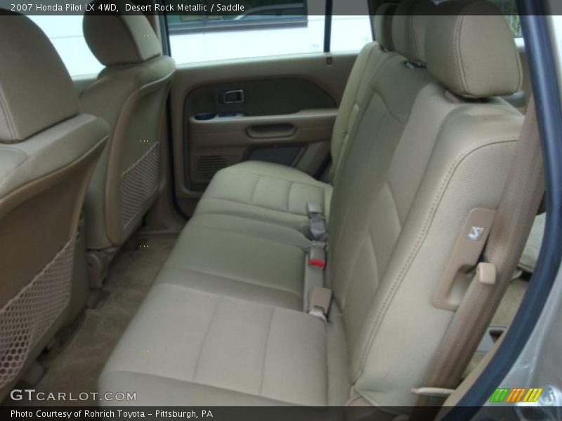 Desert Rock Metallic / Saddle 2007 Honda Pilot LX 4WD