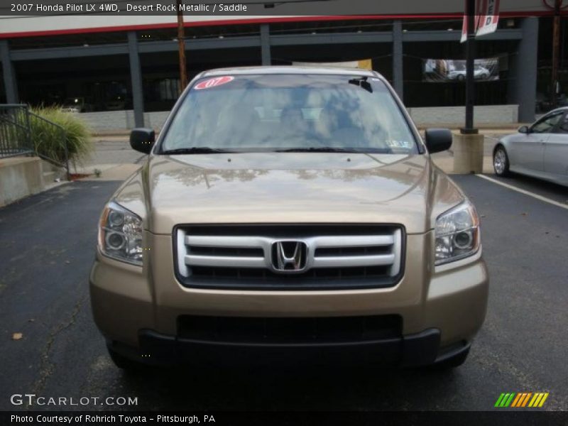 Desert Rock Metallic / Saddle 2007 Honda Pilot LX 4WD