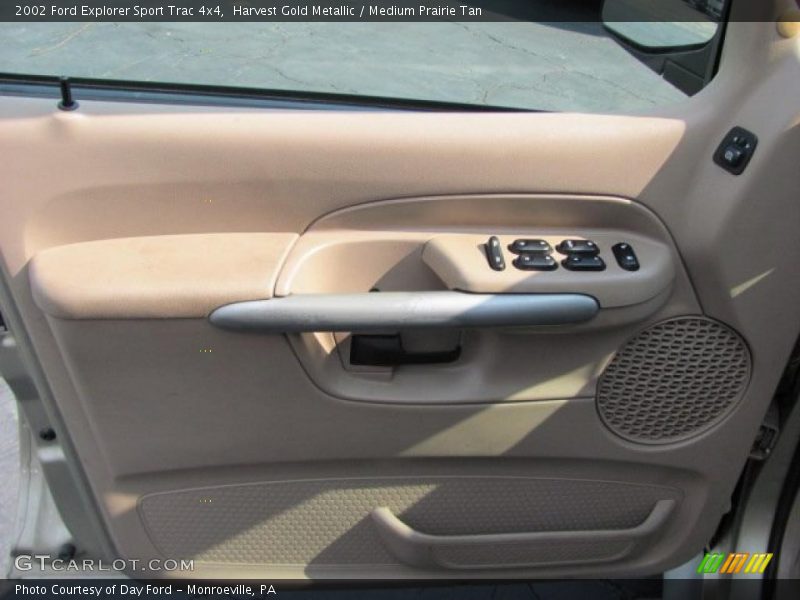 Harvest Gold Metallic / Medium Prairie Tan 2002 Ford Explorer Sport Trac 4x4