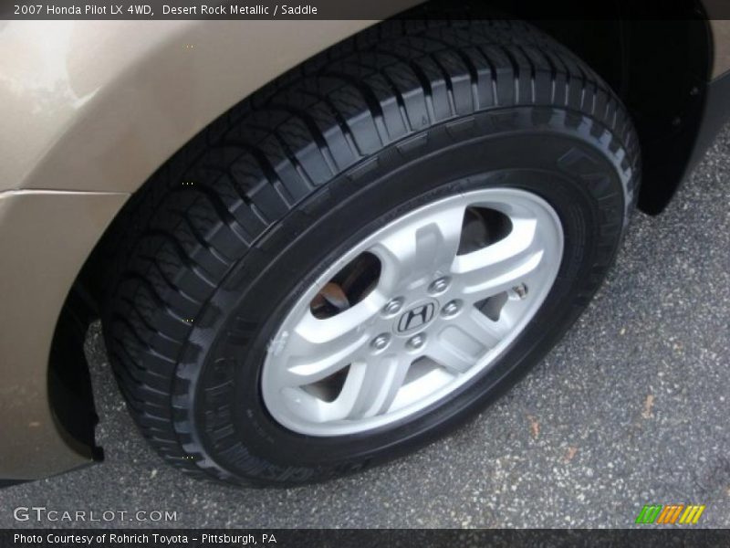 Desert Rock Metallic / Saddle 2007 Honda Pilot LX 4WD