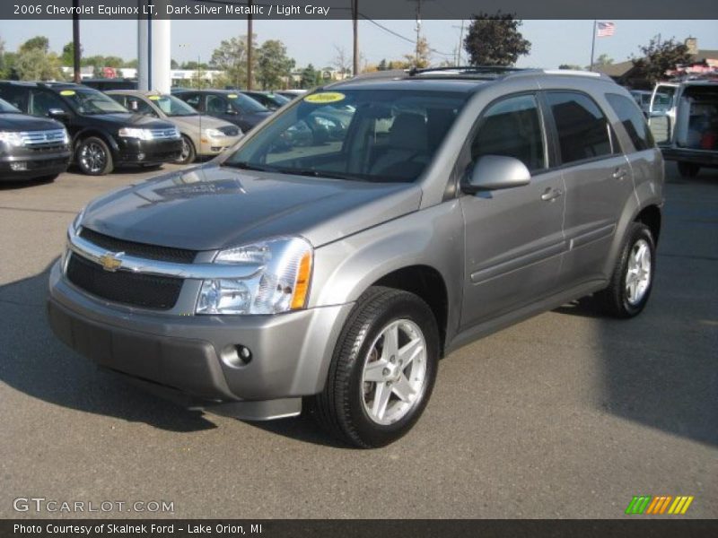 Dark Silver Metallic / Light Gray 2006 Chevrolet Equinox LT