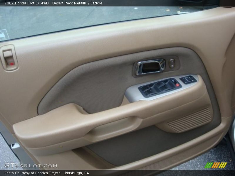Desert Rock Metallic / Saddle 2007 Honda Pilot LX 4WD