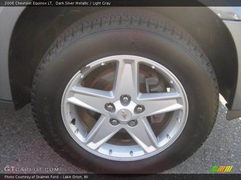 Dark Silver Metallic / Light Gray 2006 Chevrolet Equinox LT
