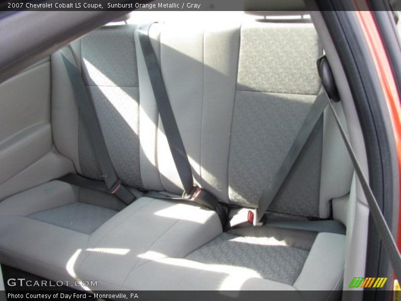 Sunburst Orange Metallic / Gray 2007 Chevrolet Cobalt LS Coupe