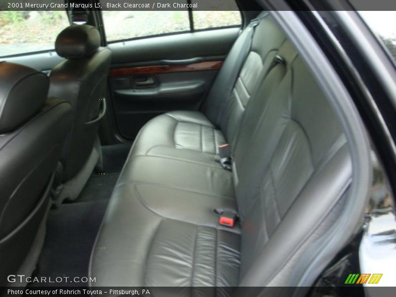 Black Clearcoat / Dark Charcoal 2001 Mercury Grand Marquis LS