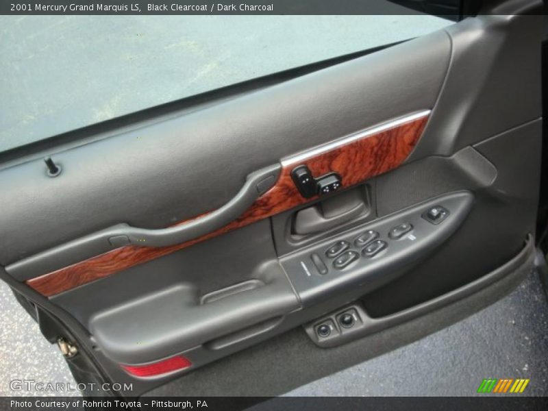 Black Clearcoat / Dark Charcoal 2001 Mercury Grand Marquis LS