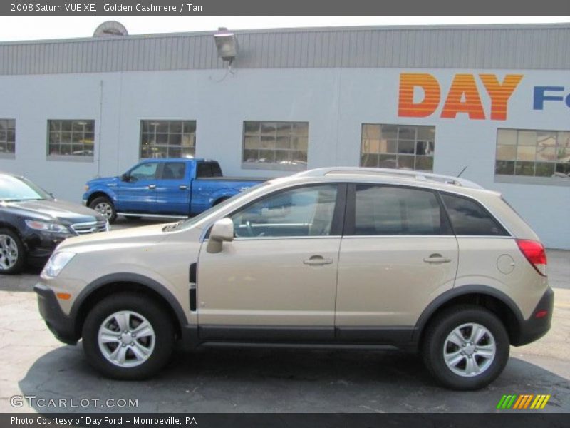 Golden Cashmere / Tan 2008 Saturn VUE XE