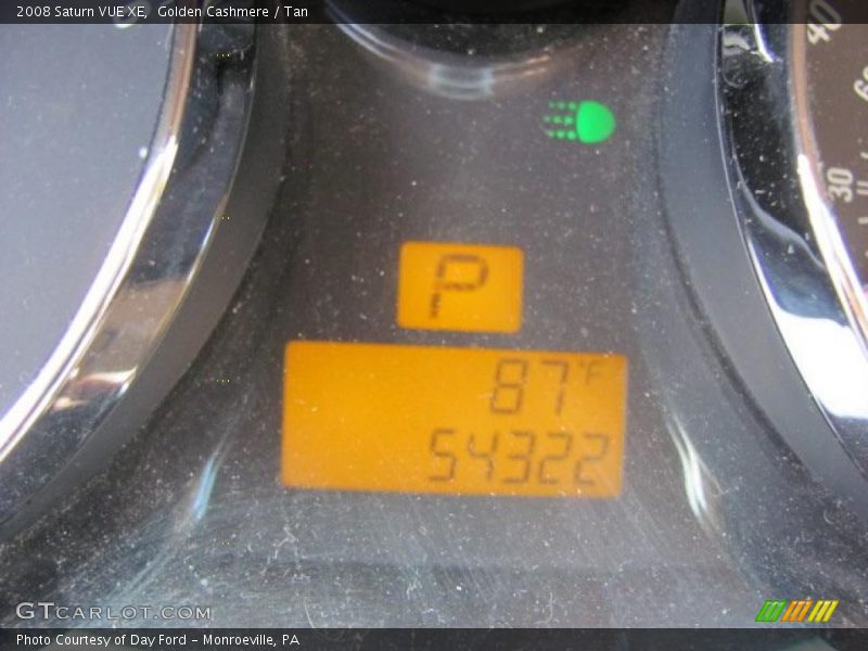 Golden Cashmere / Tan 2008 Saturn VUE XE
