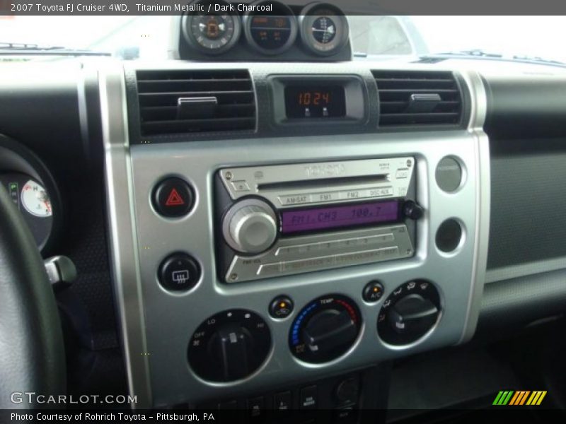 Titanium Metallic / Dark Charcoal 2007 Toyota FJ Cruiser 4WD