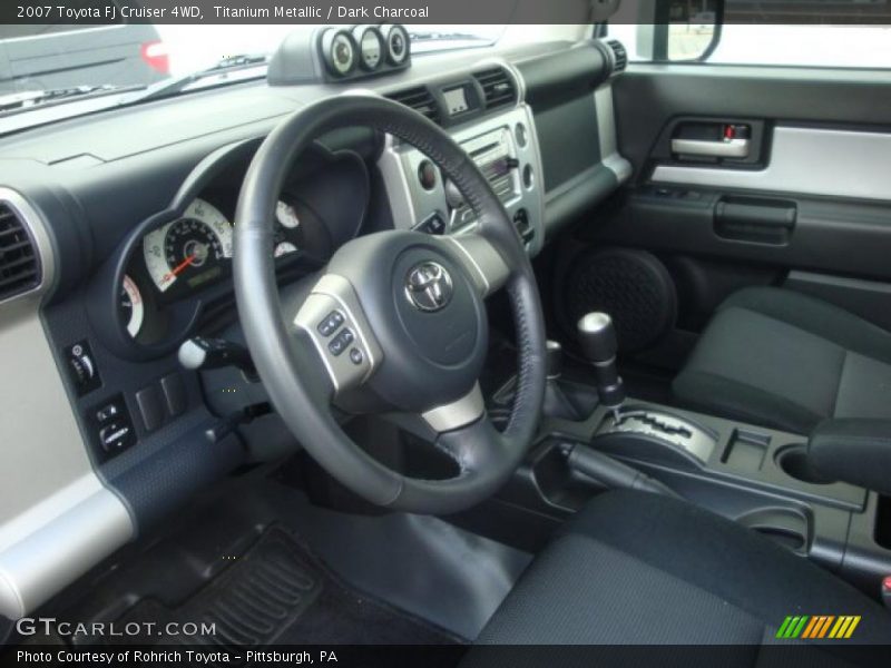 Titanium Metallic / Dark Charcoal 2007 Toyota FJ Cruiser 4WD