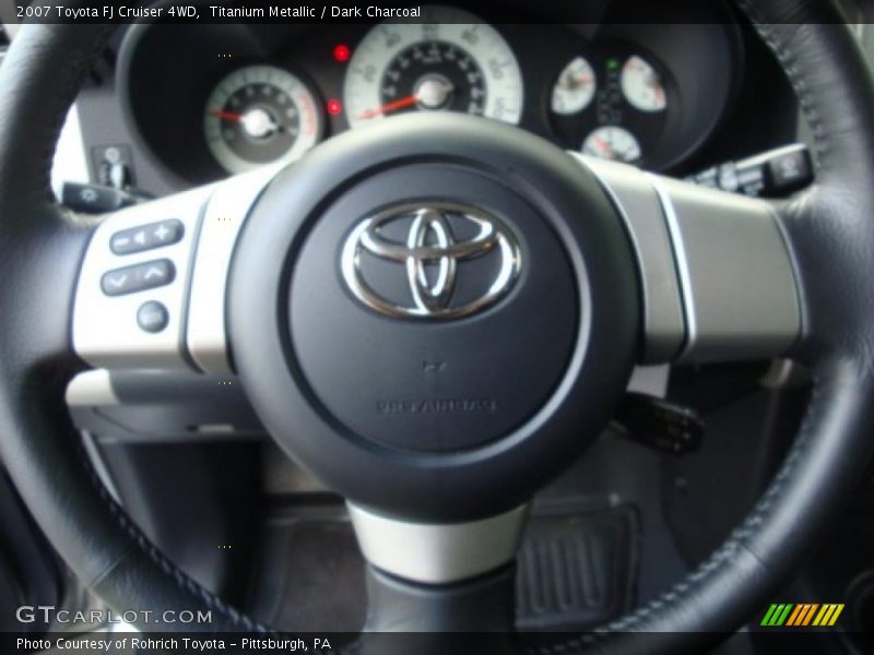 Titanium Metallic / Dark Charcoal 2007 Toyota FJ Cruiser 4WD