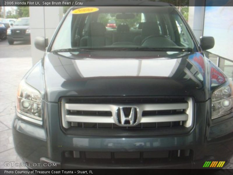 Sage Brush Pearl / Gray 2006 Honda Pilot LX
