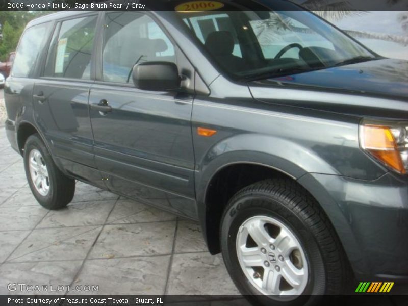 Sage Brush Pearl / Gray 2006 Honda Pilot LX