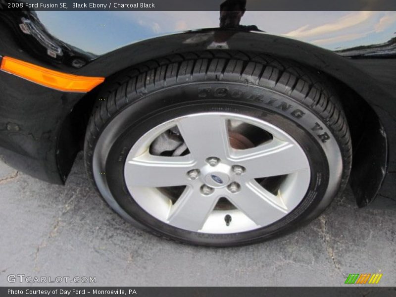 Black Ebony / Charcoal Black 2008 Ford Fusion SE