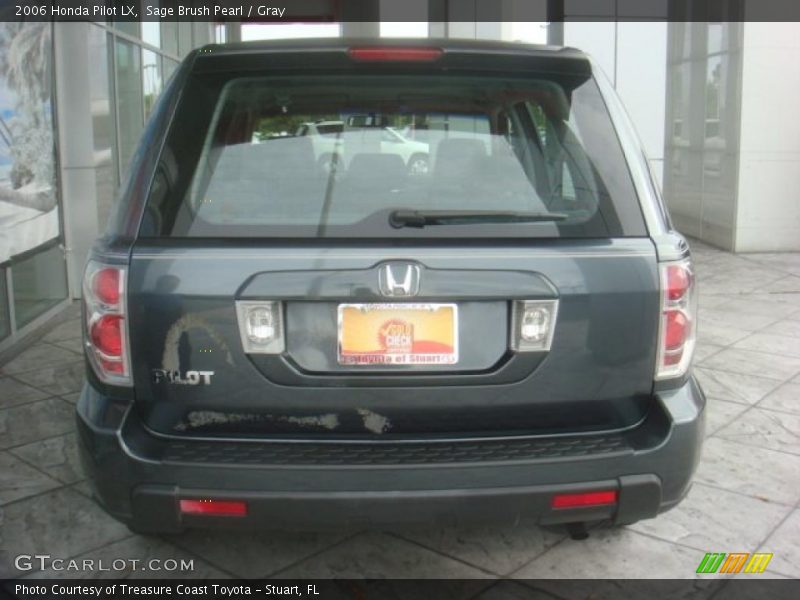 Sage Brush Pearl / Gray 2006 Honda Pilot LX
