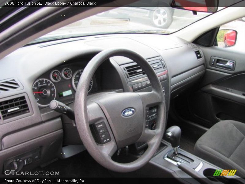 Black Ebony / Charcoal Black 2008 Ford Fusion SE