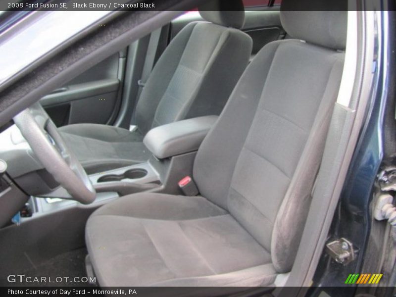 Black Ebony / Charcoal Black 2008 Ford Fusion SE