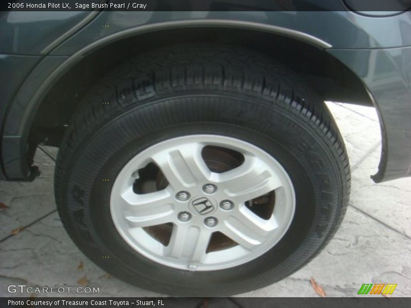Sage Brush Pearl / Gray 2006 Honda Pilot LX