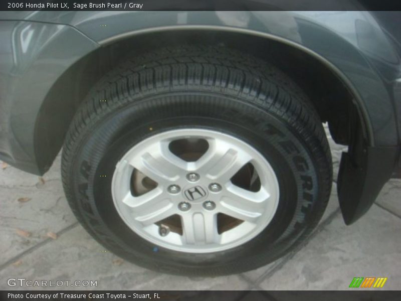 Sage Brush Pearl / Gray 2006 Honda Pilot LX