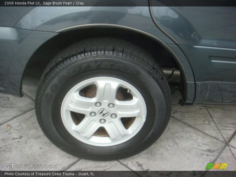 Sage Brush Pearl / Gray 2006 Honda Pilot LX