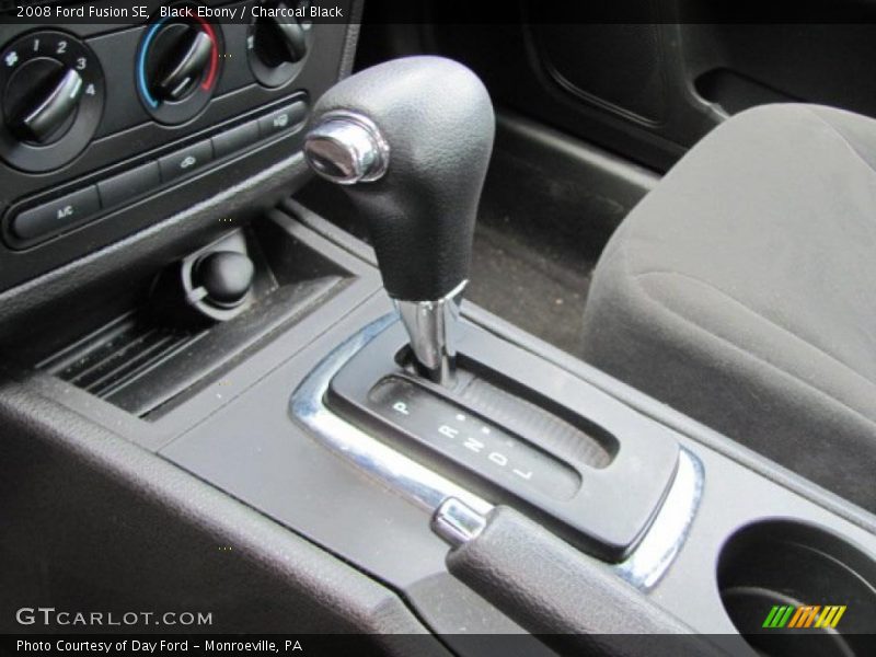 Black Ebony / Charcoal Black 2008 Ford Fusion SE