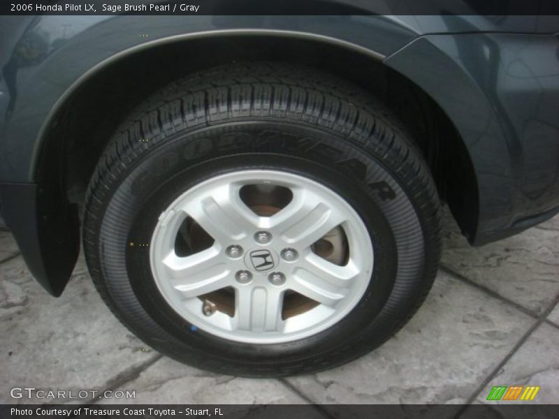 Sage Brush Pearl / Gray 2006 Honda Pilot LX
