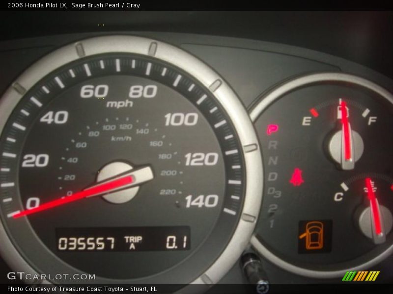 Sage Brush Pearl / Gray 2006 Honda Pilot LX