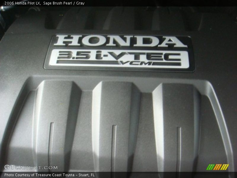Sage Brush Pearl / Gray 2006 Honda Pilot LX