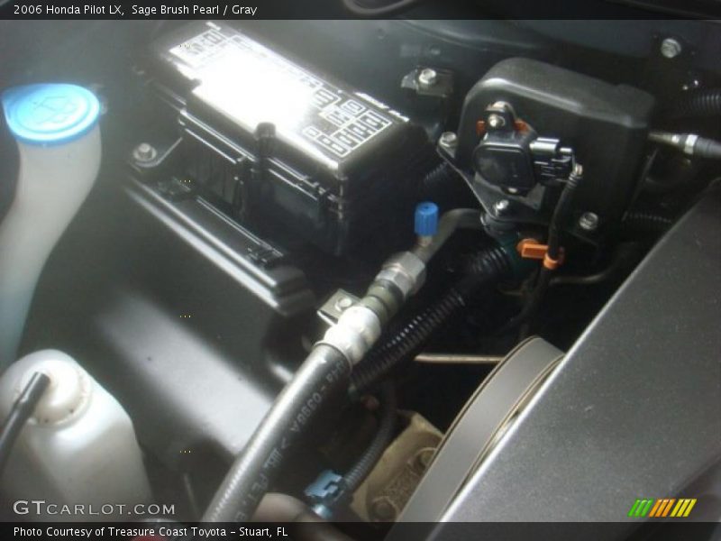 Sage Brush Pearl / Gray 2006 Honda Pilot LX