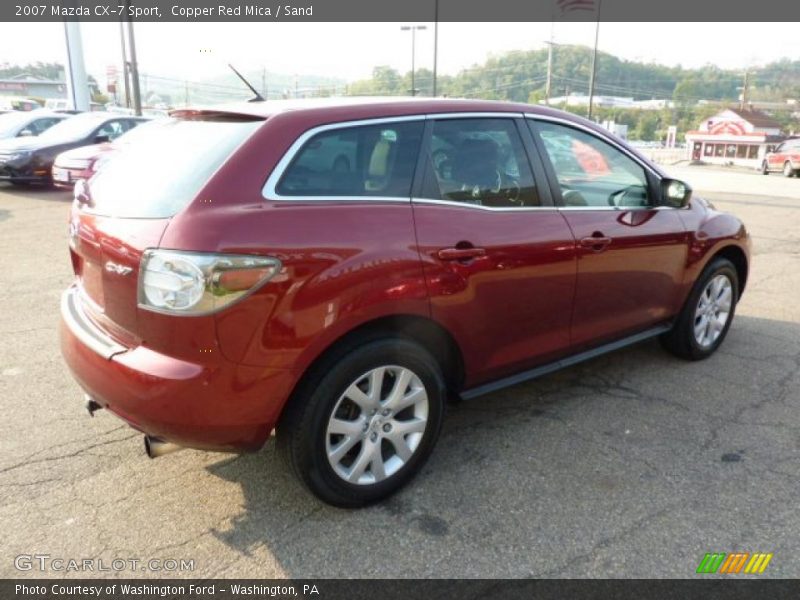 Copper Red Mica / Sand 2007 Mazda CX-7 Sport