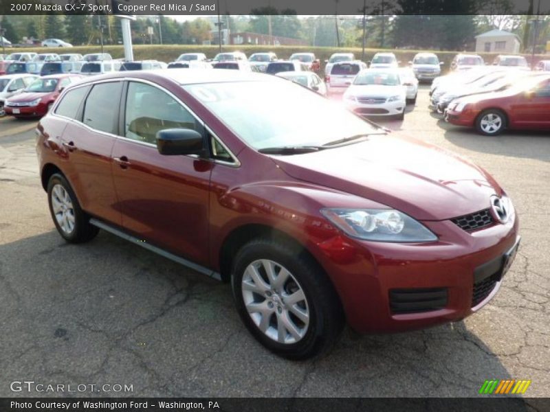 Copper Red Mica / Sand 2007 Mazda CX-7 Sport