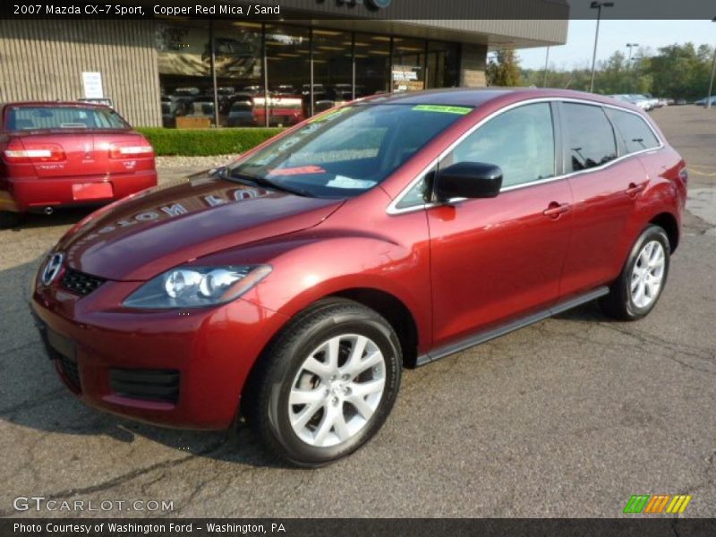 Copper Red Mica / Sand 2007 Mazda CX-7 Sport