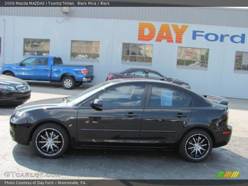 Black Mica / Black 2009 Mazda MAZDA3 i Touring Sedan