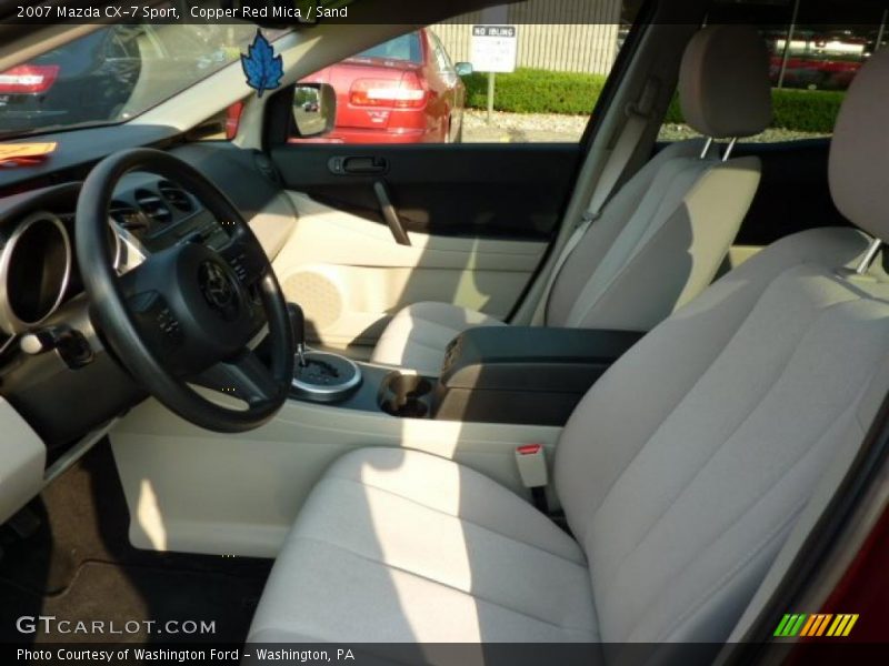 Copper Red Mica / Sand 2007 Mazda CX-7 Sport
