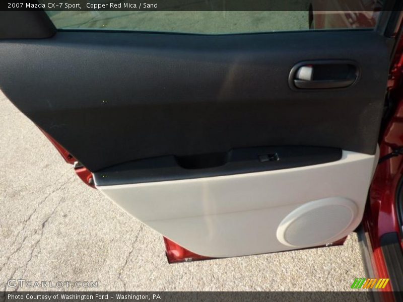 Copper Red Mica / Sand 2007 Mazda CX-7 Sport