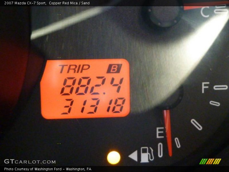 Copper Red Mica / Sand 2007 Mazda CX-7 Sport