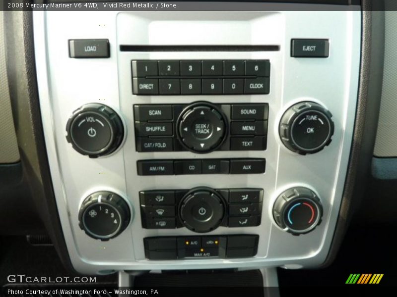 Vivid Red Metallic / Stone 2008 Mercury Mariner V6 4WD